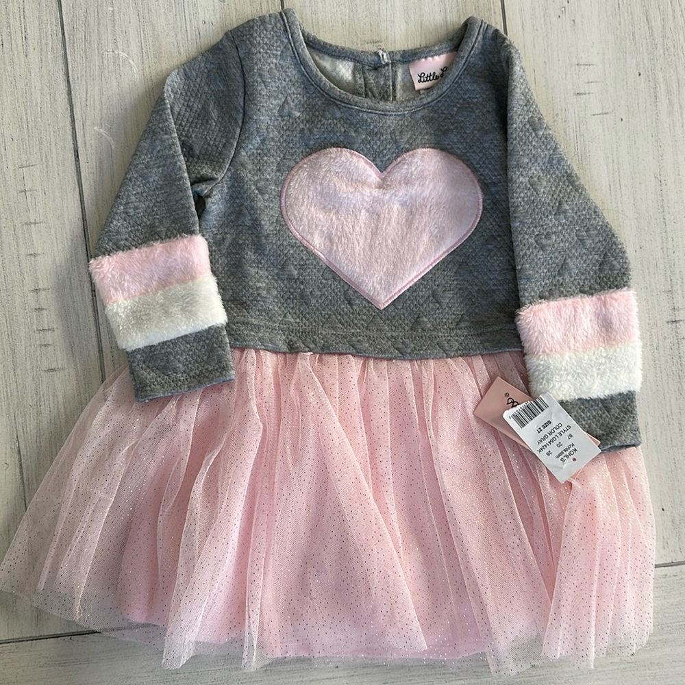 Girls new with tags Little Lass dress